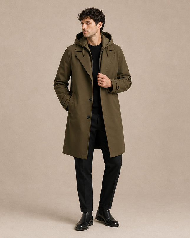 Oldborough | Men's Waterproof Hooded Rain Coat