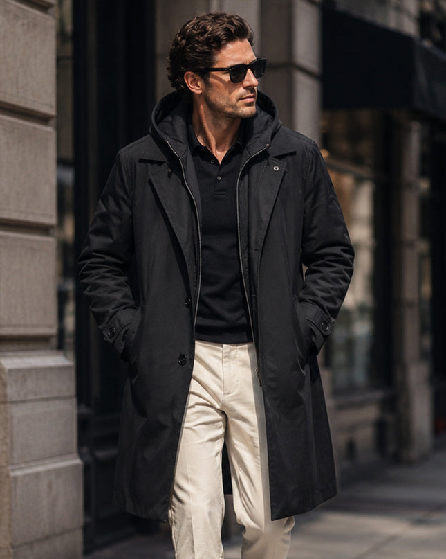 Oldborough | Men's Waterproof Hooded Rain Coat