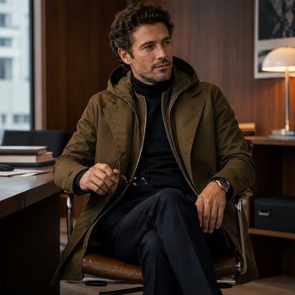 Oldborough | Men's Waterproof Hooded Rain Coat