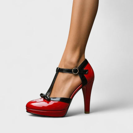 Oriah | Women's Winter Heels – Stylish Platform Dress Pumps