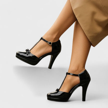 Oriah | Women's Winter Heels – Stylish Platform Dress Pumps