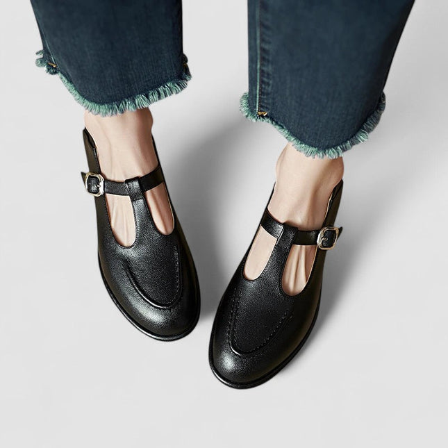 Orlienne | Classic Comfort T-Bar Mary Jane Flats