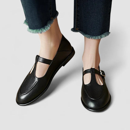Orlienne | Classic Comfort T-Bar Mary Jane Flats