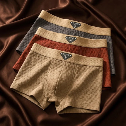 Orson | Men's 3-Pack Organic Cotton Waffle Boxer Briefs