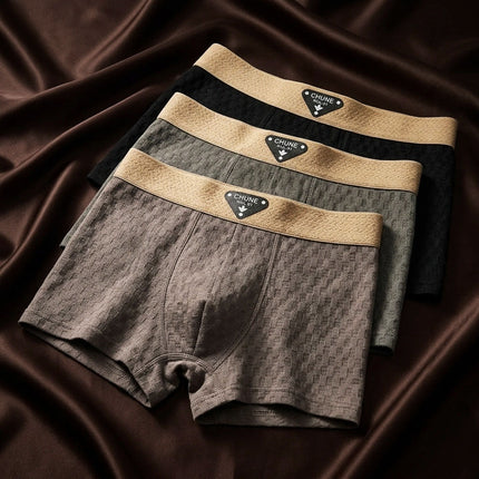 Orson | Men's 3-Pack Organic Cotton Waffle Boxer Briefs
