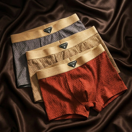 Orson | Men's 3-Pack Organic Cotton Waffle Boxer Briefs