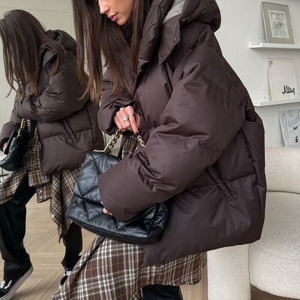 Ottilie | Women's Puffer Jacket – Hooded Winter Design