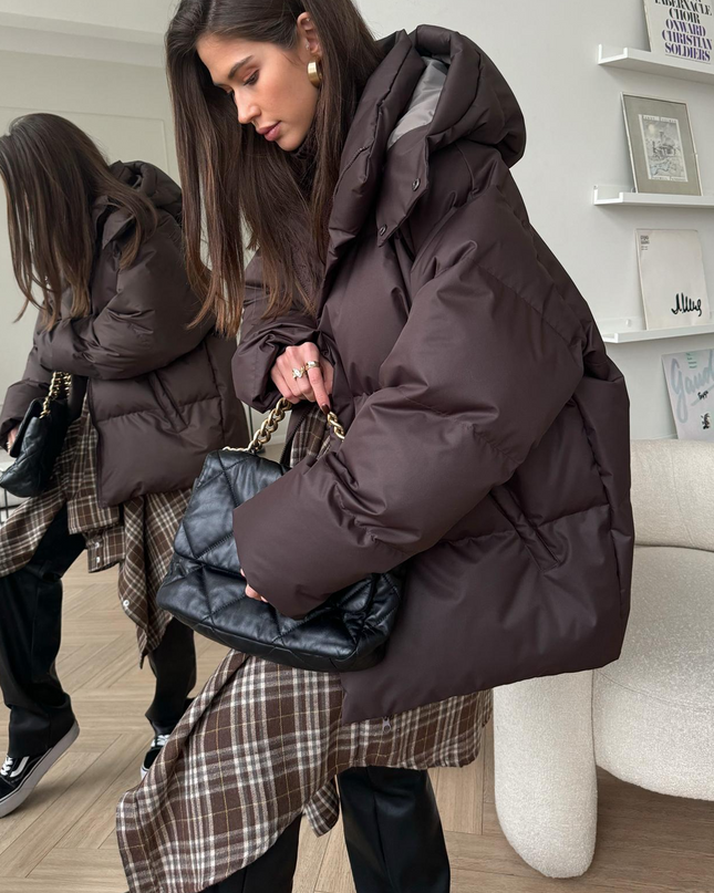 Ottilie | Women's Puffer Jacket – Hooded Winter Design