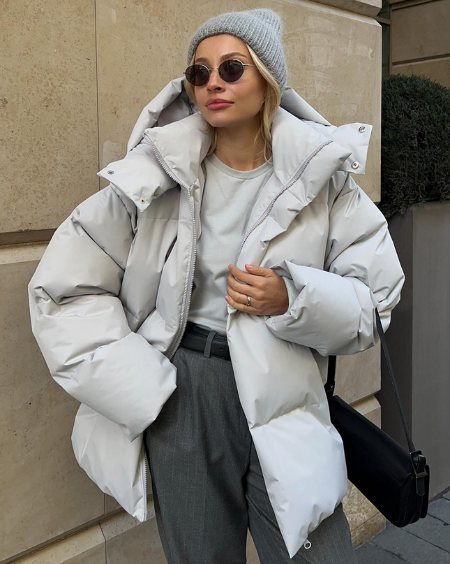 Ottilie | Women's Puffer Jacket – Hooded Winter Design