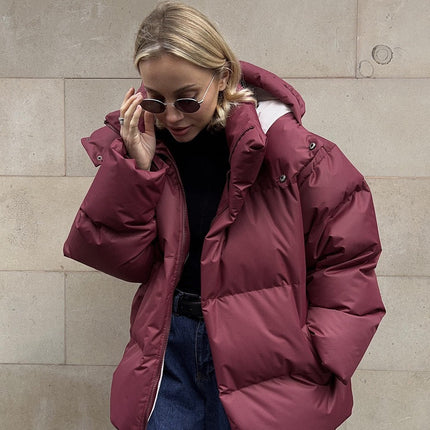 Ottilie | Women's Puffer Jacket – Hooded Winter Design