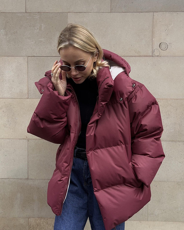 Ottilie | Women's Puffer Jacket – Hooded Winter Design