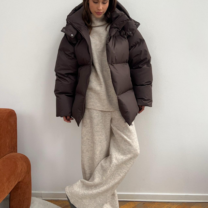 Ottilie | Women's Puffer Jacket – Hooded Winter Design