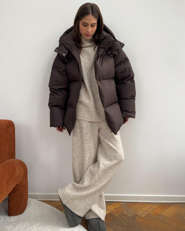Ottilie | Women's Puffer Jacket – Hooded Winter Design