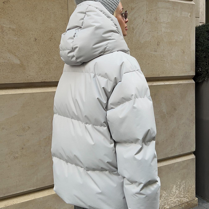 Ottilie | Women's Puffer Jacket – Hooded Winter Design