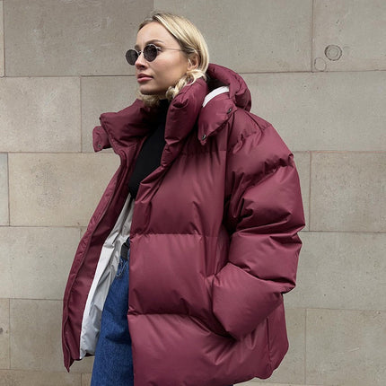 Ottilie | Women's Puffer Jacket – Hooded Winter Design