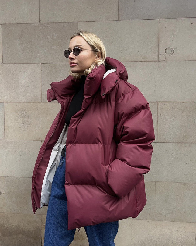 Ottilie | Women's Puffer Jacket – Hooded Winter Design