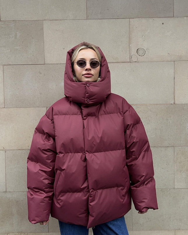 Ottilie | Women's Puffer Jacket – Hooded Winter Design