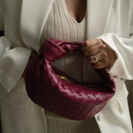 Ottilie | Women's Woven Mini Hobo Handbag