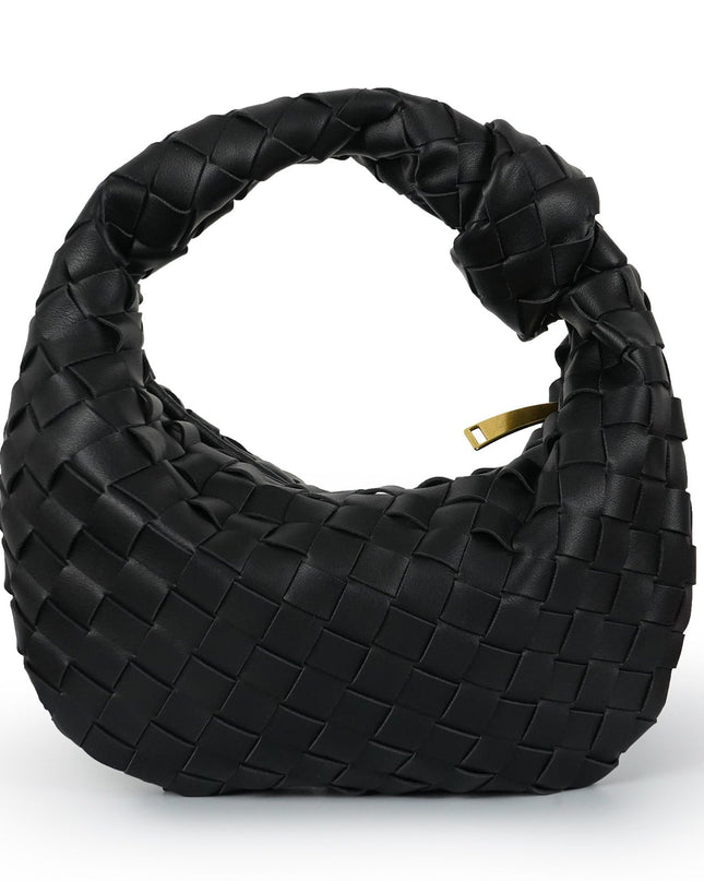 Ottilie | Women's Woven Mini Hobo Handbag