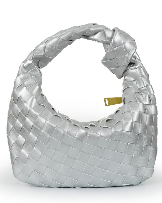 Ottilie | Women's Woven Mini Hobo Handbag