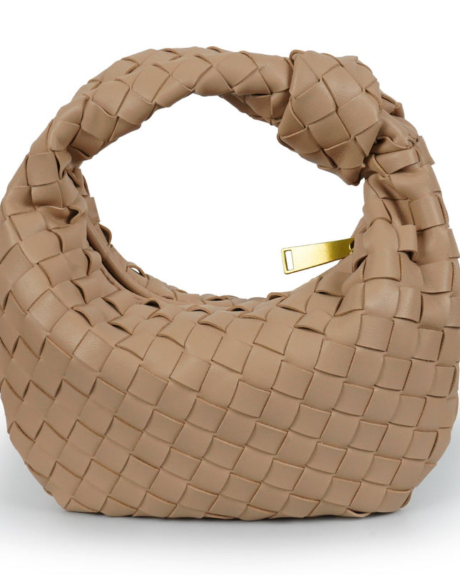 Ottilie | Women's Woven Mini Hobo Handbag