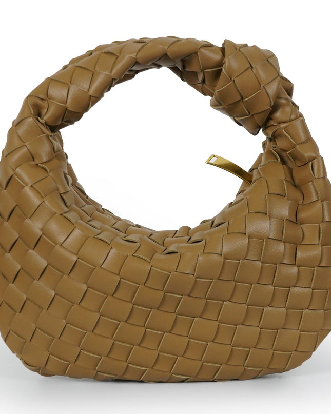 Ottilie | Women's Woven Mini Hobo Handbag