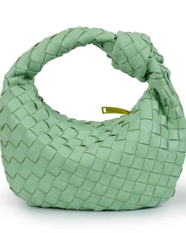 Ottilie | Women's Woven Mini Hobo Handbag