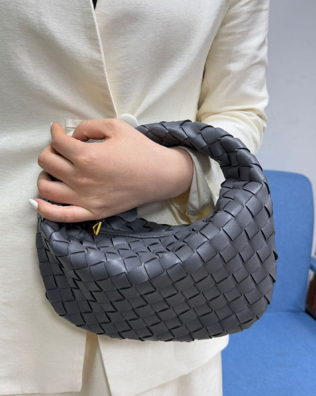Ottilie | Women's Woven Mini Hobo Handbag