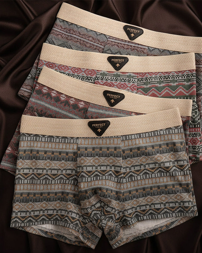 Porter | Men's 4-Pack Retro Boxer Briefs
