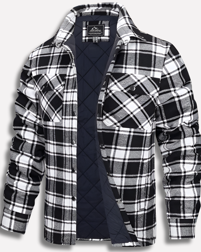 Raventon | Rugged Comfort Men's Flannel Overshirt
