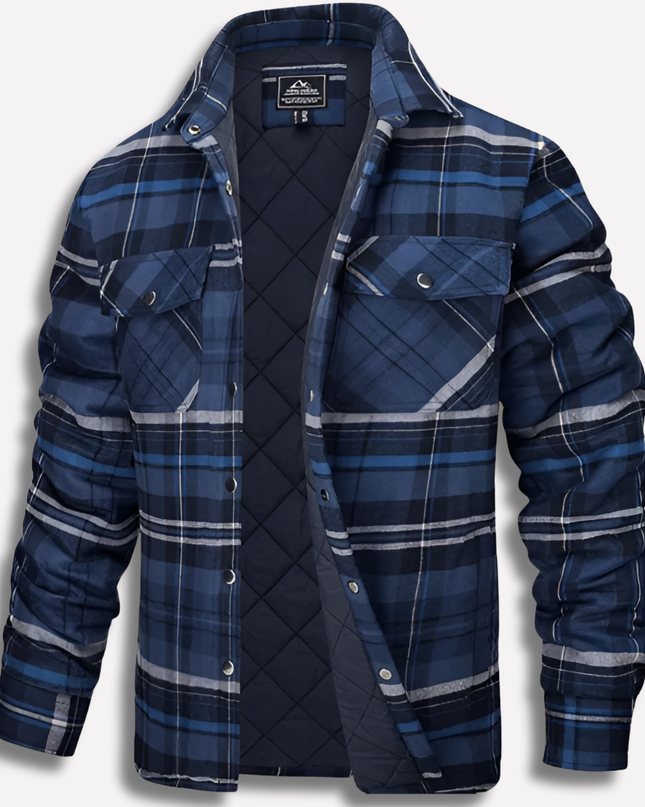 Raventon | Rugged Comfort Men's Flannel Overshirt