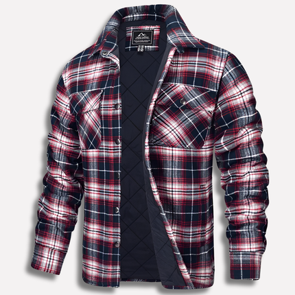 Raventon | Rugged Comfort Men's Flannel Overshirt