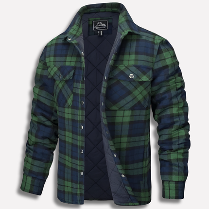 Raventon | Rugged Comfort Men's Flannel Overshirt