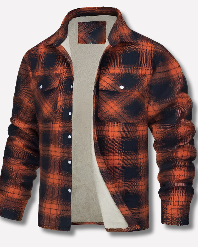 Raventon | Rugged Comfort Men's Flannel Overshirt