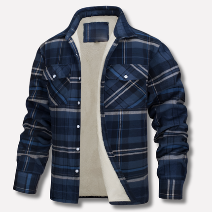 Raventon | Rugged Comfort Men's Flannel Overshirt