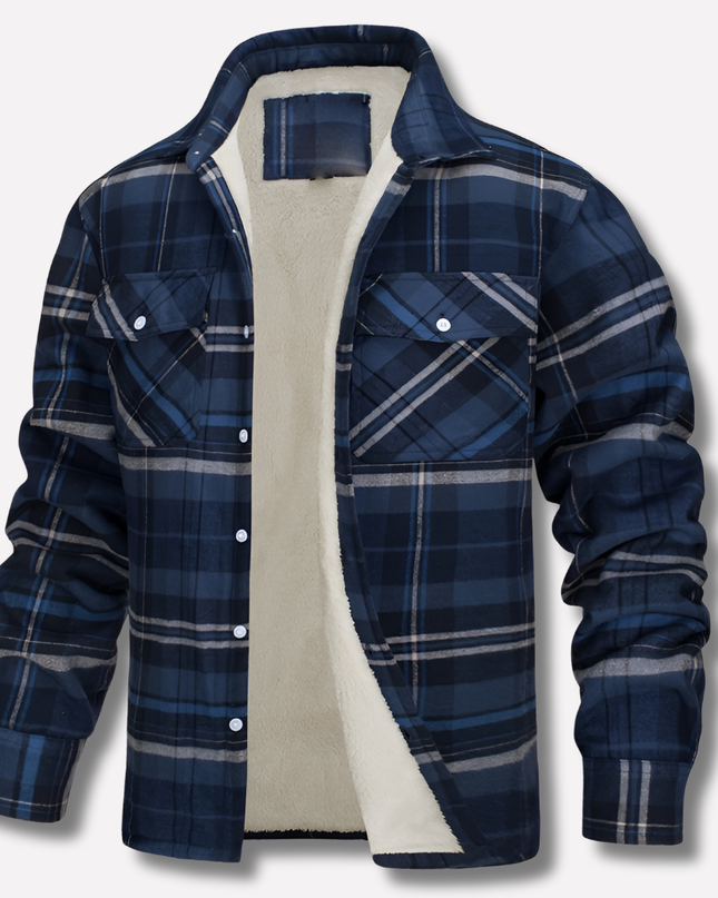 Raventon | Rugged Comfort Men's Flannel Overshirt