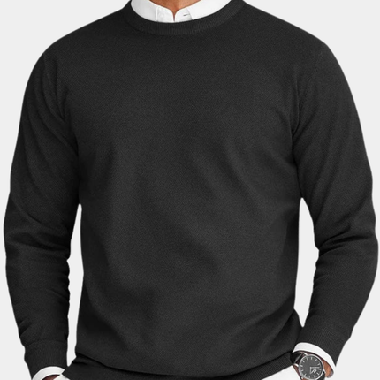 Renvar | Men's Crew Neck Sweater Long Sleeve Classic