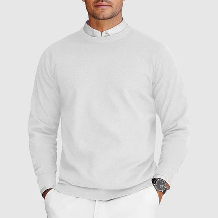 Renvar | Men's Crew Neck Sweater Long Sleeve Classic