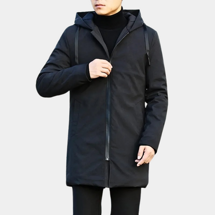 Rovelric | Men's Hooded Raincoats Quilted Lining Winter