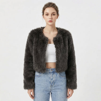 Sienna | Cozy Luxe Faux Fur Jacket for Women