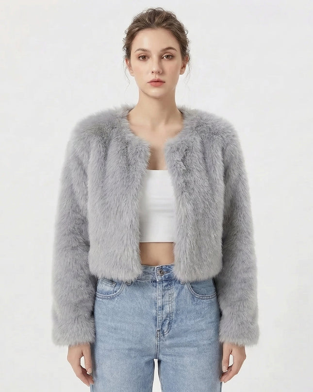 Sienna | Cozy Luxe Faux Fur Jacket for Women
