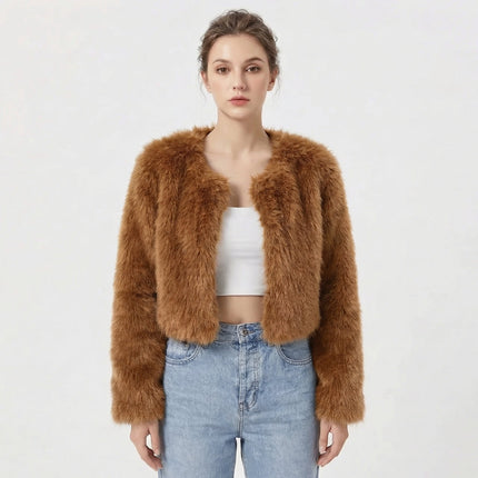 Sienna | Cozy Luxe Faux Fur Jacket for Women