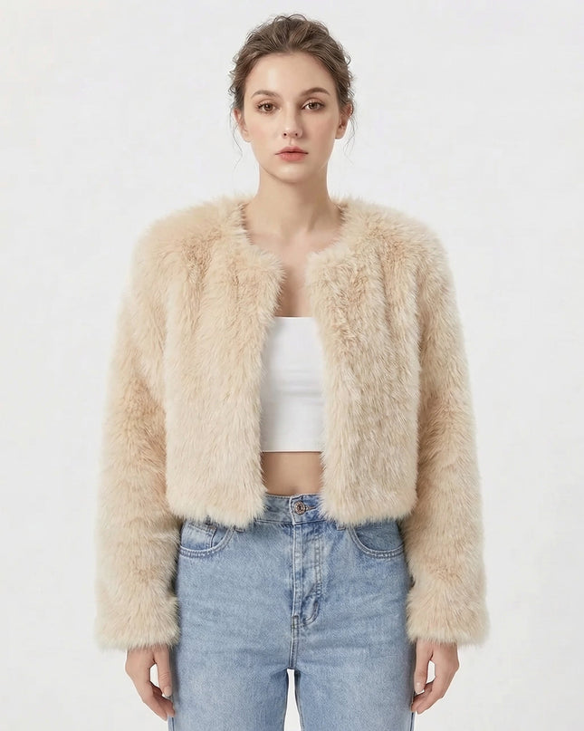 Sienna | Cozy Luxe Faux Fur Jacket for Women