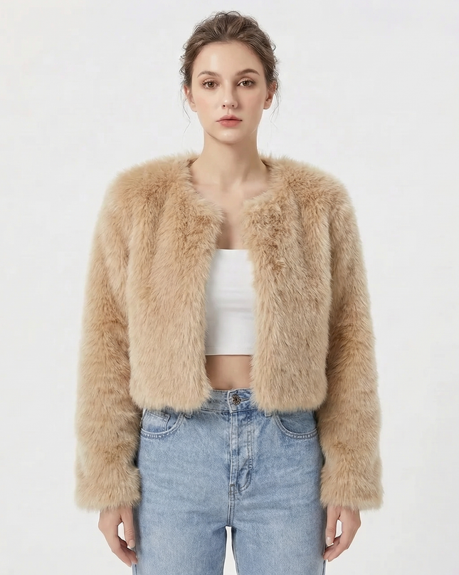 Sienna | Cozy Luxe Faux Fur Jacket for Women