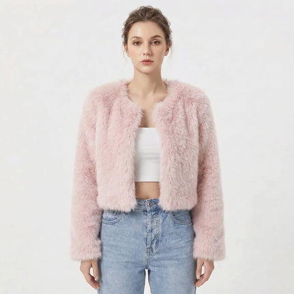Sienna | Cozy Luxe Faux Fur Jacket for Women