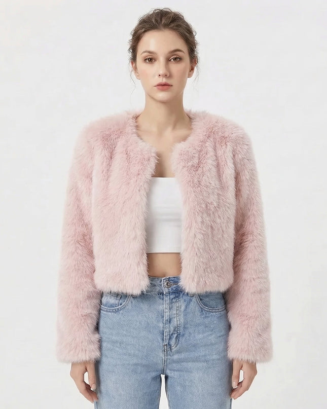 Sienna | Cozy Luxe Faux Fur Jacket for Women
