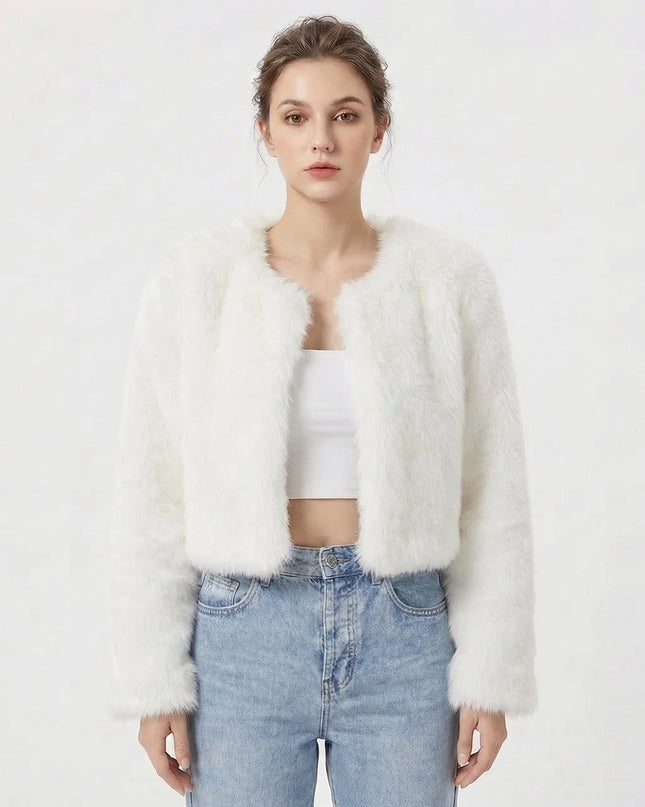 Sienna | Cozy Luxe Faux Fur Jacket for Women