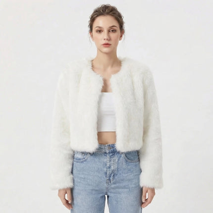 Sienna | Cozy Luxe Faux Fur Jacket for Women