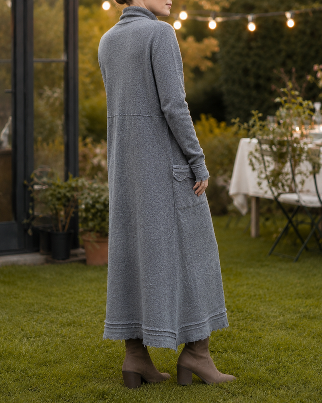 Solavienne | Women's Maxi Dress Long Sleeve Relaxed Casual