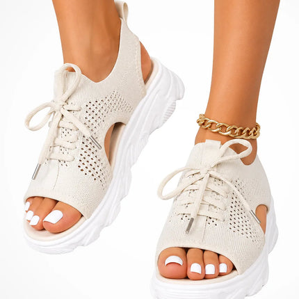 Solennea | All-Day Comfort Platform Sneaker Sandals
